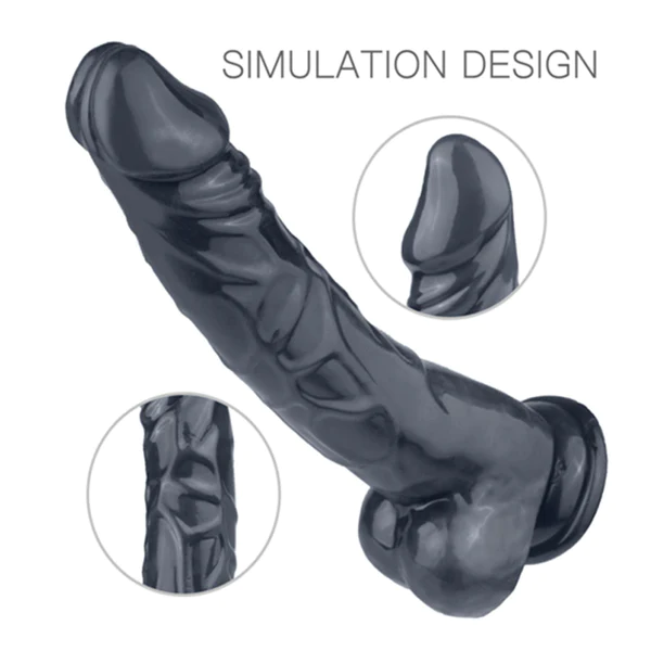 Dildo Negro Rey Kong XL 32 cm