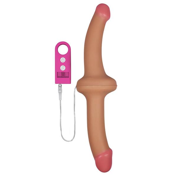 dildo doble punta a control remoto
