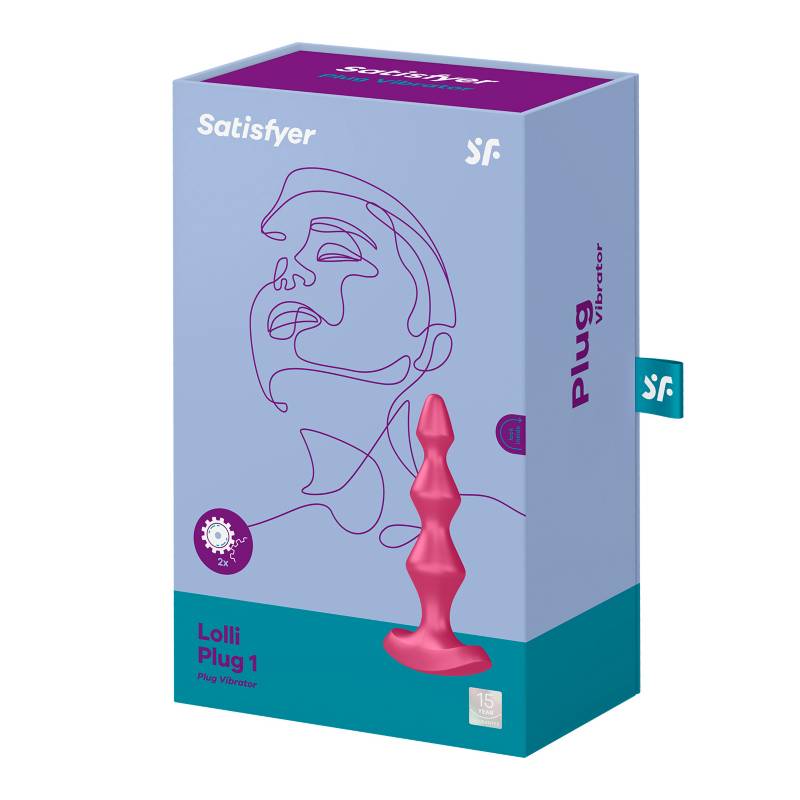 Vibrador Anal Satisfyer Lolli 1 Azul Oscuro