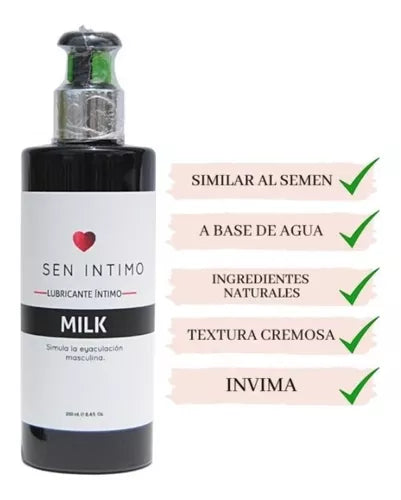 Lubricante íntimo Milk