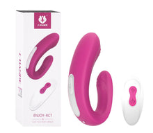 Cargar imagen en el visor de la galería, Vibrador Doble Estimulación Enjoy Remote Control Pink