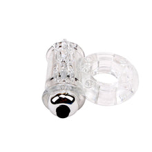 Cargar imagen en el visor de la galería, Anillo Vibrador Bull Transparente GK Power