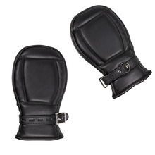 Cargar imagen en el visor de la galería, guantes sexys bondage con correas 
