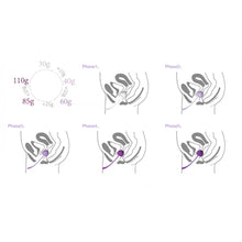 Cargar imagen en el visor de la galería, ciclo de ejercicios con las Bolas chinas vaginales CHERRY DELUXE EXERCISE SYSTEM