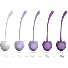 Cargar imagen en el visor de la galería, clasificacion por peso de las Bolas chinas vaginales CHERRY DELUXE EXERCISE SYSTEM