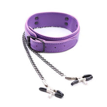 Cargar imagen en el visor de la galería, collar de castigo color morado