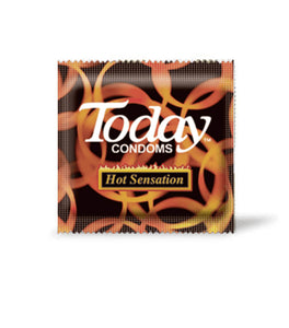 Condón Today Hot Sensation