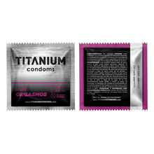 Cargar imagen en el visor de la galería, Condones Titanium Multiorgasmos x 3