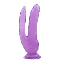 Cargar imagen en el visor de la galería, Consolador Doble penetracion BIG PURPLE
