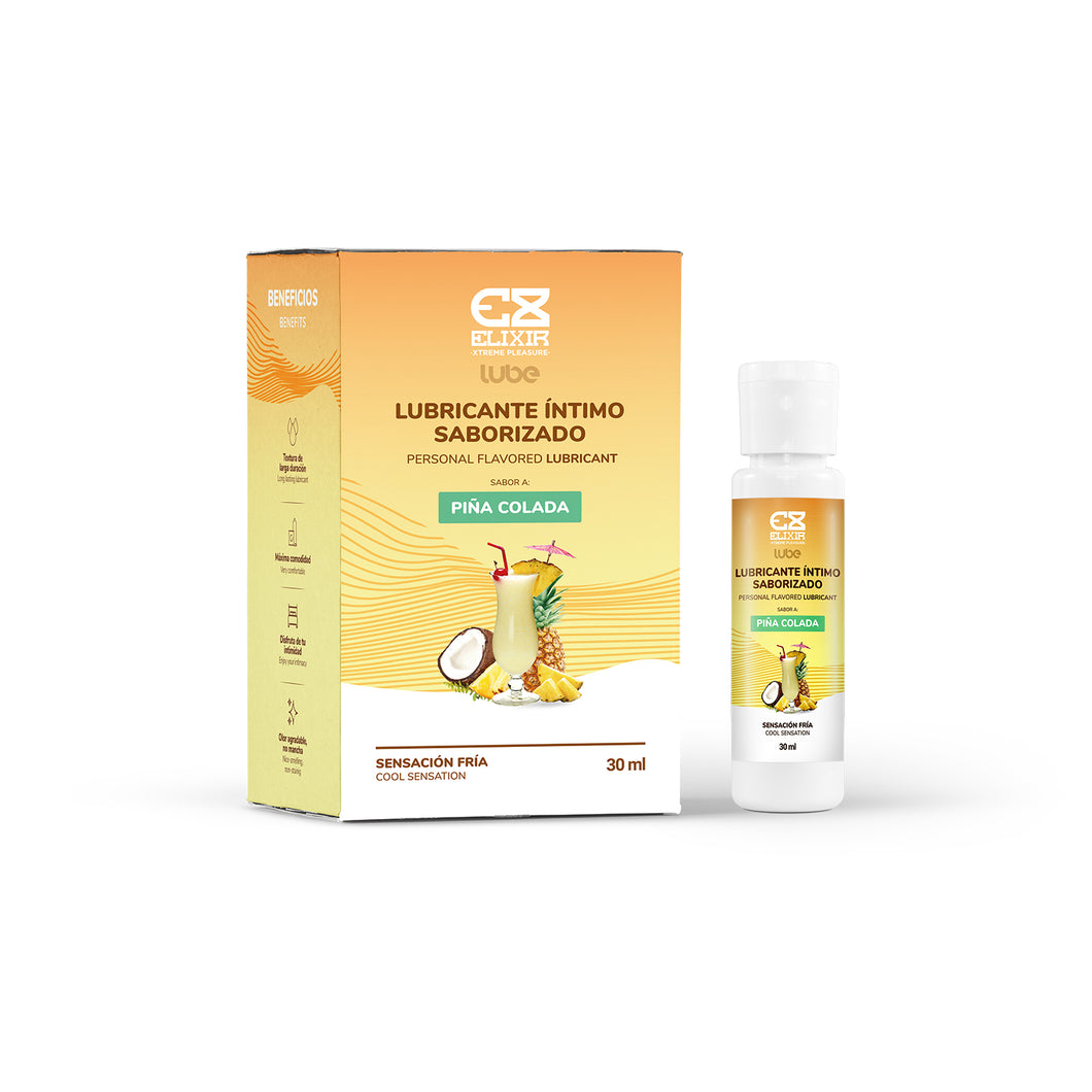 Lubricante Frío Saborizado Piña Colada