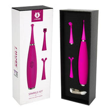 Cargar imagen en el visor de la galería, kit-Estimulador-clitorial-pezones-sparkle-pink-lina-betancurt-sexshop-tupuntosex