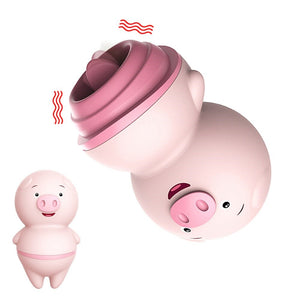 Estimulador Clitorial Simulador de Sexo Oral Cerdito