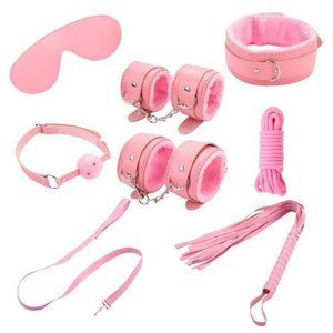 sensual kit bondage color rosado