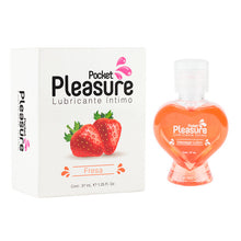 Cargar imagen en el visor de la galería, Lubricante Intimo PLEASURE 37 ML Fresa Pocket