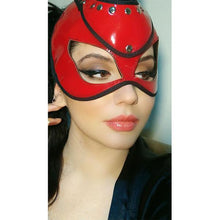 Cargar imagen en el visor de la galería, mascaras para mujeres color rojo de conejo 