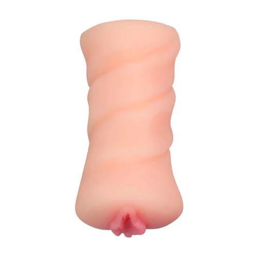 Imagen del Masturbador Pussy Pocket X-basic en color Flesh (carne). El dispositivo tiene un diseño en forma de vagina para un toque de realismo.
