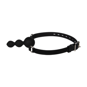mordaza juegos fetiche con Ball gag 