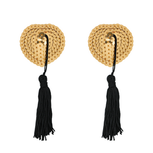 pezoneras sensuales dorado y negro