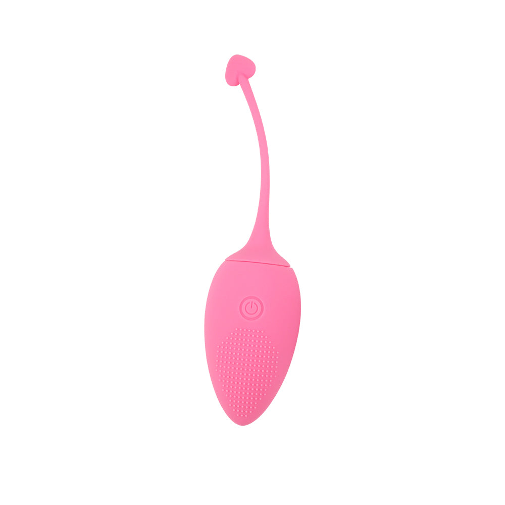 Ilustración del juguete sexual huevo vibrador con detalles del control remoto
