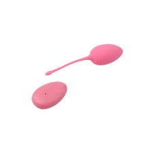 Cargar imagen en el visor de la galería, Representación gráfica del huevo vibrador a control remoto en color rosa