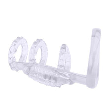 Cargar imagen en el visor de la galería, Anillo Vibrante Jaula transparente