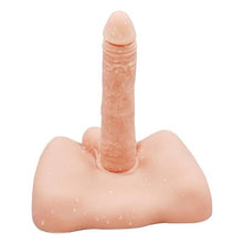 Cargar imagen en el visor de la galería, dildo realista vibrador torso masculino sexshop lina betancurt