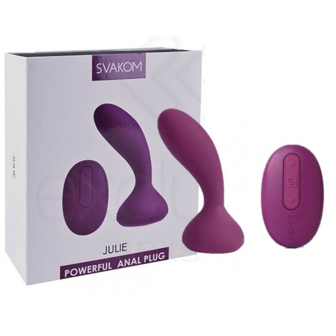Plug anal vibrador para mujer Svakom Julie