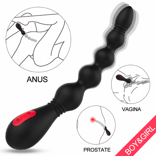 Vibrador bolas anales  Vins Black