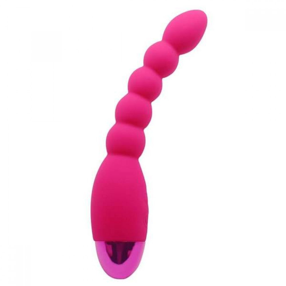 Ilustración de un juguete sexual para parejas, vibrador anal recargable con 10 modos de vibración