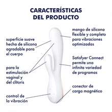 Cargar imagen en el visor de la galería, vibrador doble estimulacion satisfyer sexshop lina betancurt
